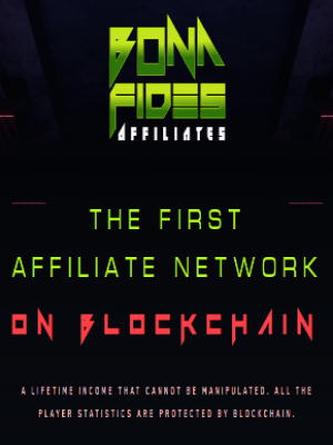 Bonafide - the first affiliate network on Blockchain