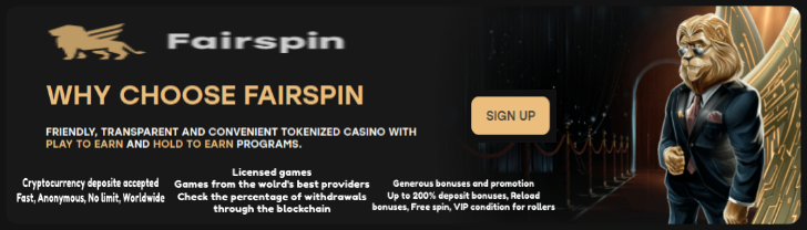 FairSpin - Best Online Casino