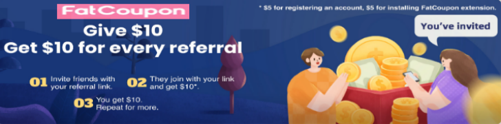 Fat Coupon - A good Cashback Reward site