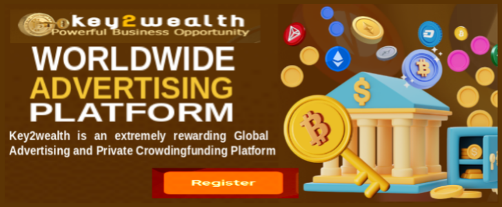 Key2Wealth - Global Advertising and crowdfunding platform