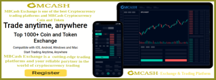 MBCash - Most incentive Exchange and Cryptocurrency Trading platform