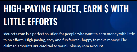 XFaucets - a global crypto currency faucet website